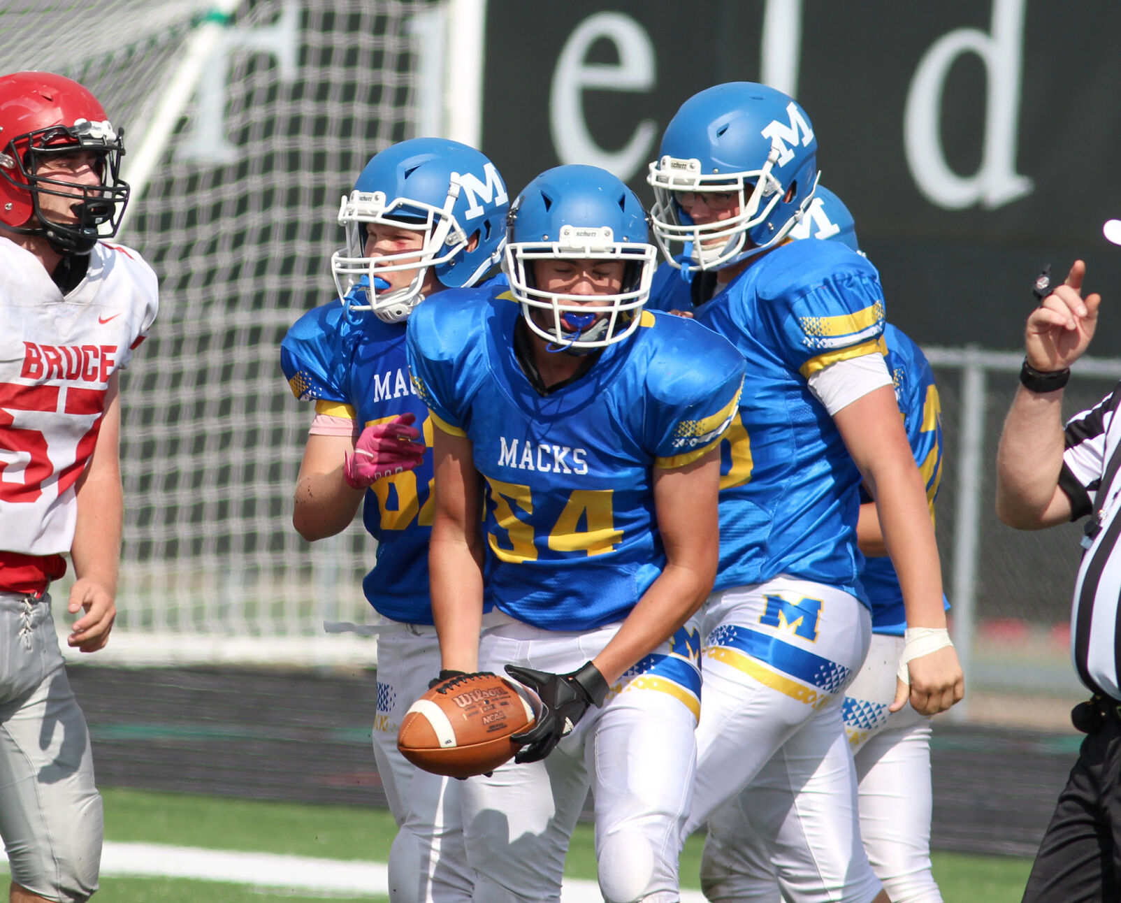 Bruce at McDonell football 9-17-22